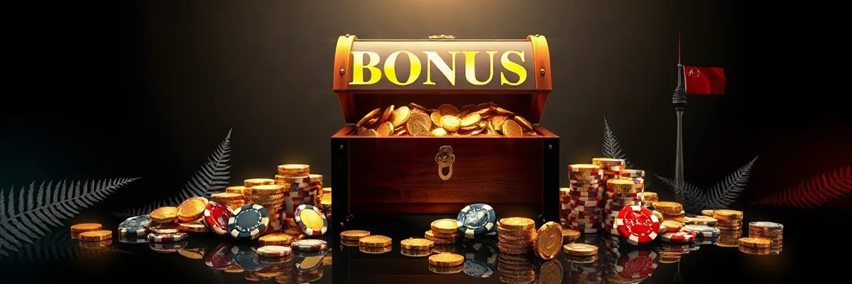 Offer sizes next to their wagering, max bet and expiry for players in New Zealand
